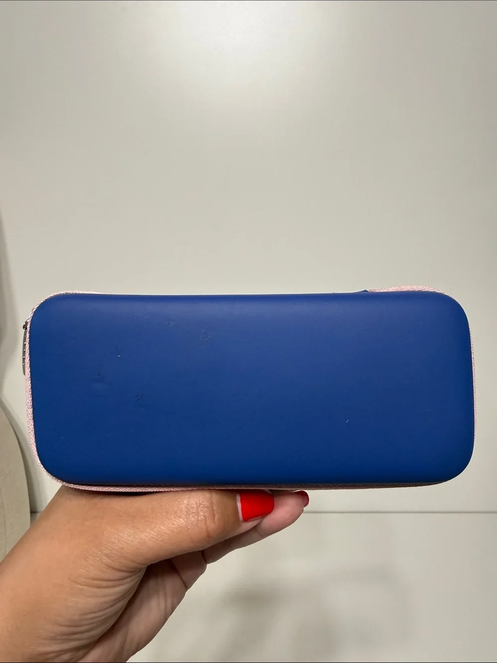 Missoni Blue Eyewear EMPTY Case with Teal Logo and Pink Trim
